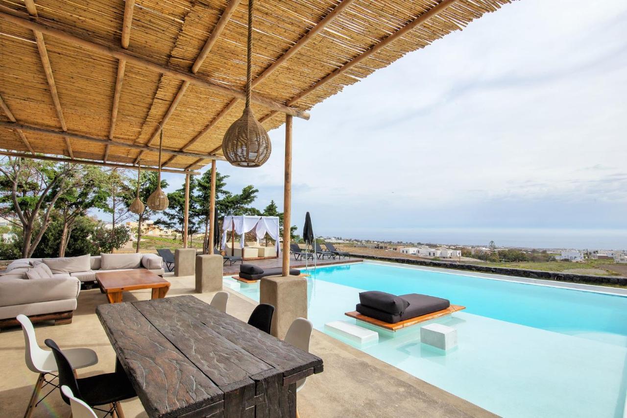 סנטוריני A&V Sea View Villa מראה חיצוני תמונה