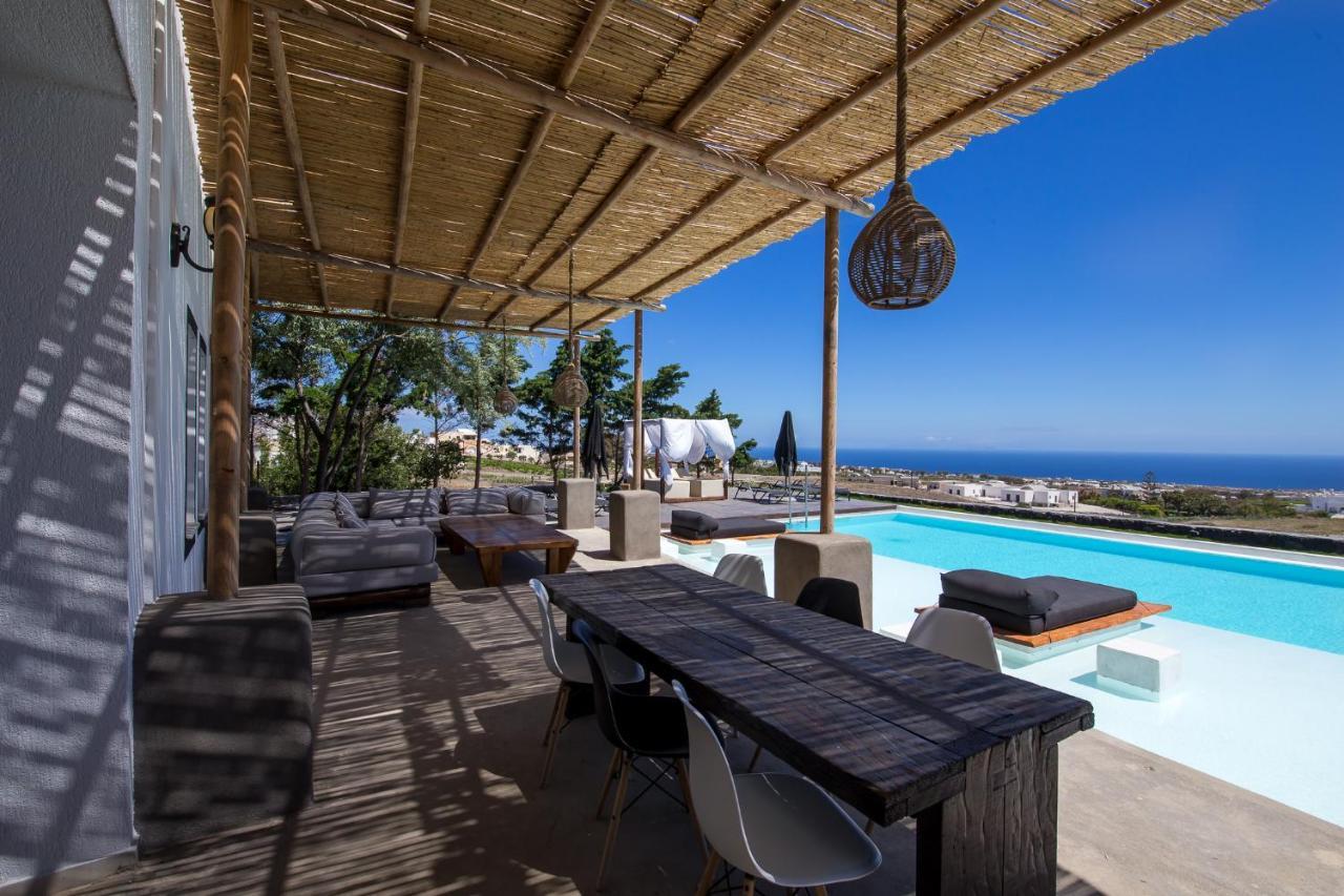 סנטוריני A&V Sea View Villa מראה חיצוני תמונה